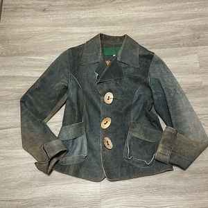 Grownbeans Laren Groner 100% Leather Jacket